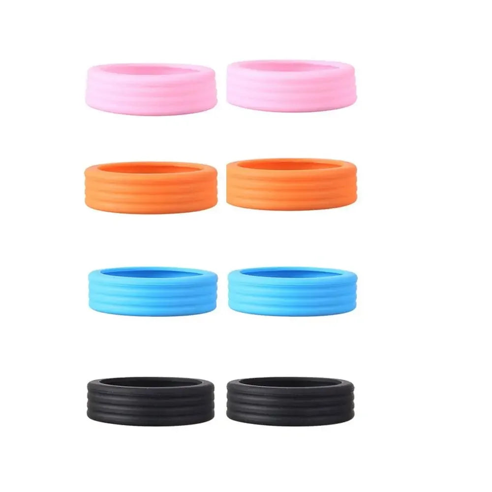 4/8PCS Travel Luggage Wheel Protectors — Noise-Reducing Caster Covers for Suitcase Trolley Boxes