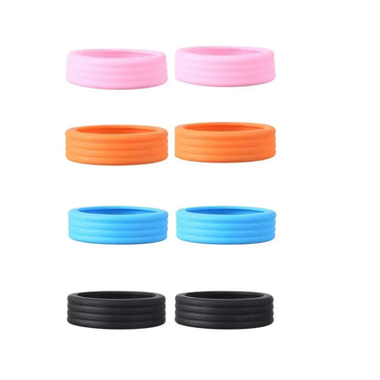 4/8PCS Travel Luggage Wheel Protectors — Noise-Reducing Caster Covers for Suitcase Trolley Boxes