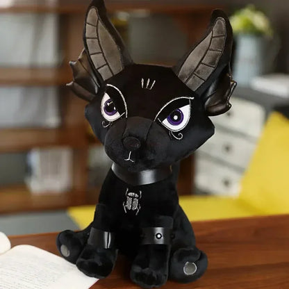 New Dark Style Plush Toys — Cute Ancient Egyptian Mythology Unicorn, Anubis, Hydra & Bastet Plush Dolls for Kids Gifts