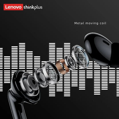 Lenovo Thinkplus XT88 In-Ear Bluetooth Earphones — Dual Mic, Stereo Noise Reduction, Bass HiFi Touch Earbuds
