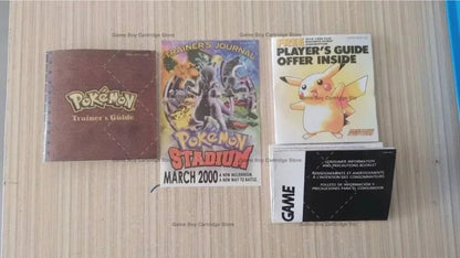 Pokemon Series GBC Game Cartridge in Box USA Version – Red, Blue, Yellow, Green, Gold, Silver, Crystal