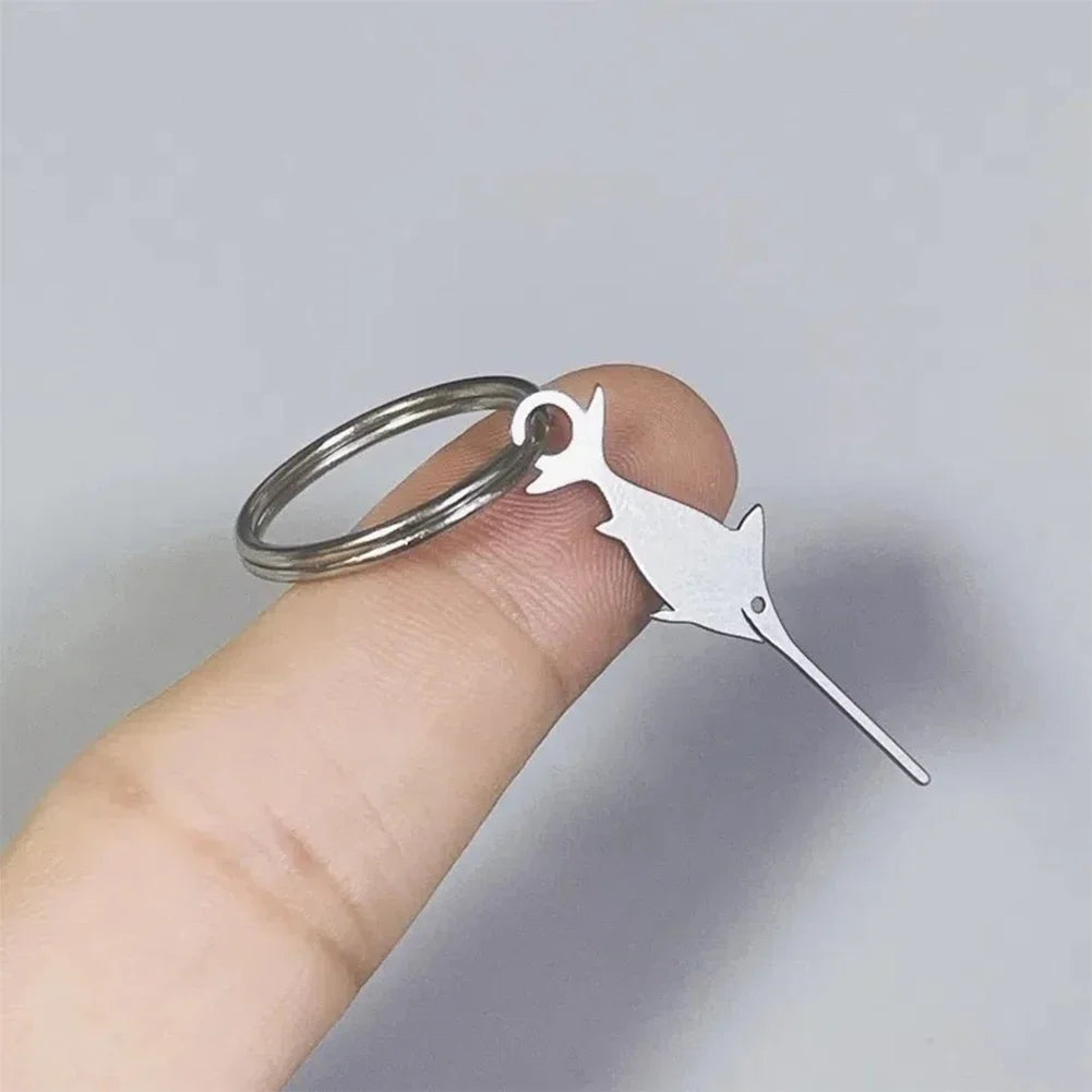 Swordfish-Shaped SIM Card Ejector Pin – Stainless Steel Needle for Universal Smartphone SIM Tray Removal