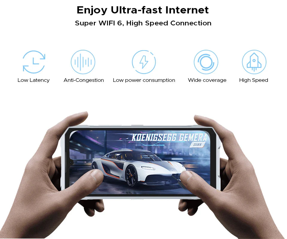 DOOGEE Blade GT Rugged Phone | 6.72'' FHD+, 120Hz LED Light, 12GB RAM, 256GB ROM, 5500mAh Battery, Android 14   2/2