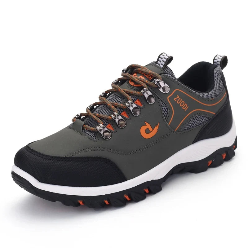 Men’s Non-Slip Hiking Shoes - Wear-Resistant Casual Sports Sneakers for Outdoor Walking and Daily Comfort