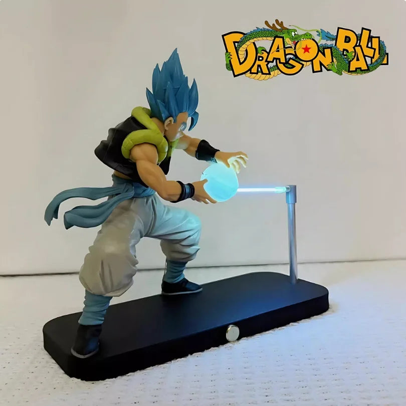 Rechargeable Dragon Ball Gogeta Lamp – Son Goku Kakarotto Kamehameha Wave Magnetic Anime Light