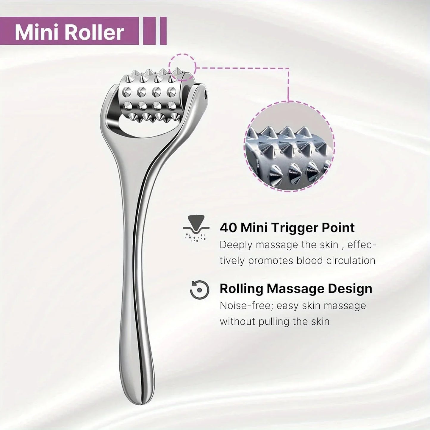 Newest Stainless Steel Full Body Ice Roller – Face & Eye Massager for Firming, Lifting, and Tightening Skin