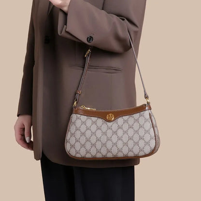 Designer Luxury Women’s Underarm Tote Bag – Fashionable Single-Shoulder Crossbody Bag for Commuting