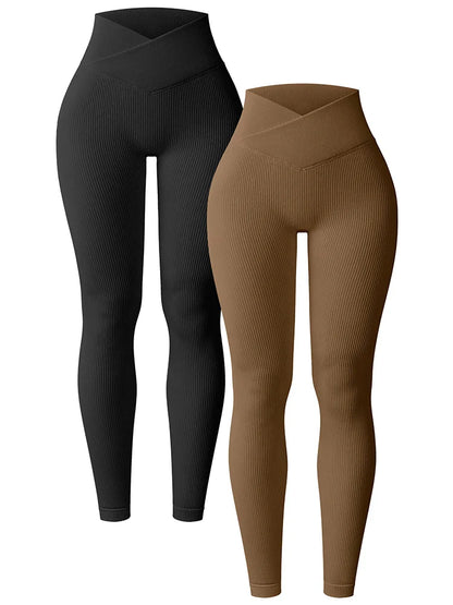 New Winter Women's High Waist Yoga Pants: Buttock Lifting Seamless Sports Clothes