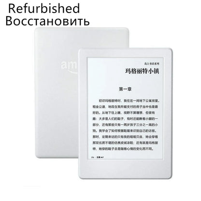Original Kindle 8th Gen Used eBook Reader, 6-Inch E-Ink Touchscreen WiFi Ereader, Better Than Kobo Sy69j for Kindle