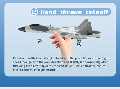 RC SU-35 Foam Fighter Jet – 2.4G Remote Control Glider Airplane Toy for Kids & Boys