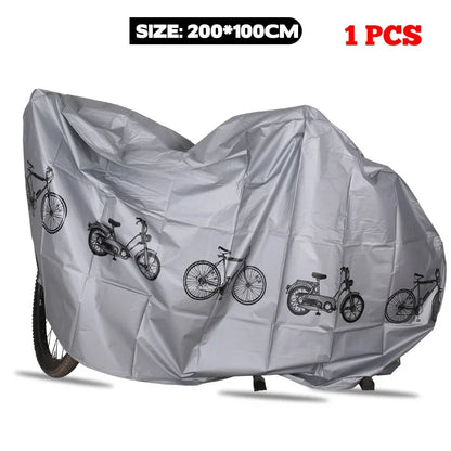 Waterproof Bicycle & Motorcycle Cover – Outdoor Rainproof Sunscreen Protection for MTB & Bike Gear