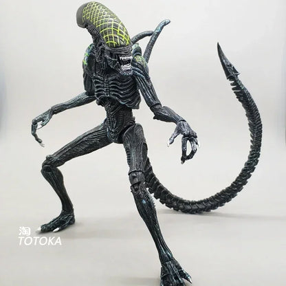 NECA Xenomorph Alien vs. Predator Action Figure — Fully Articulated Collectible with Movable Joints, Cool Toy & Gift