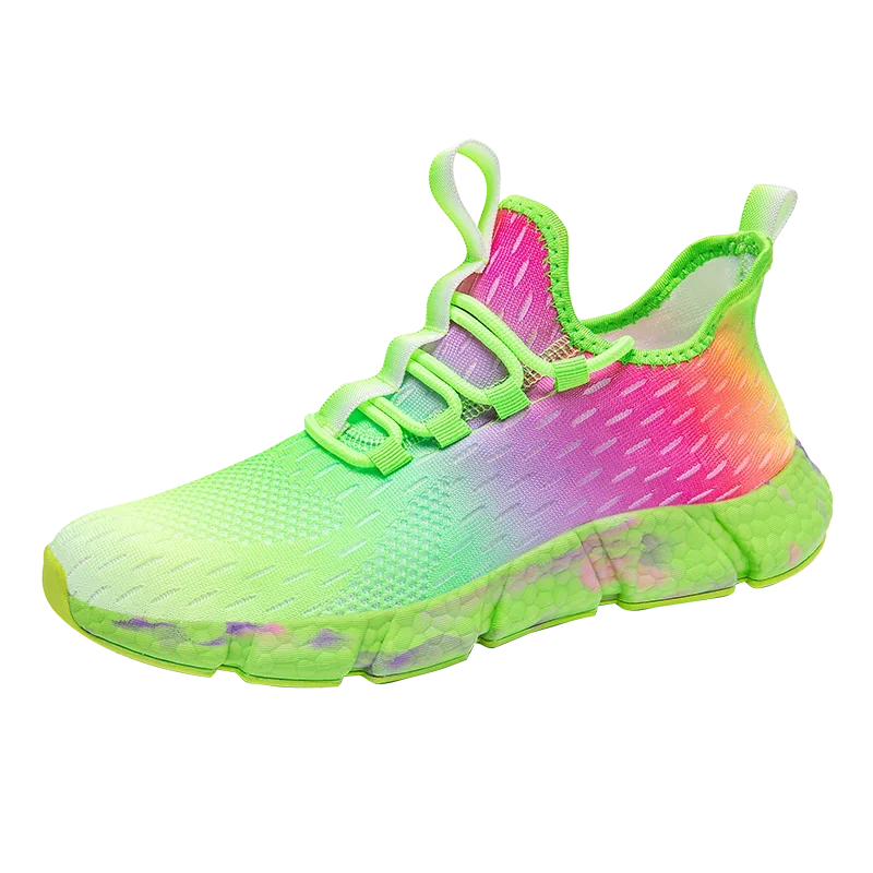 2024 Breathable Running Shoes – Colorful Non-Slip Sneakers for Women & Men, Casual Fashion Walking Shoes, Flexible Sports Footwear