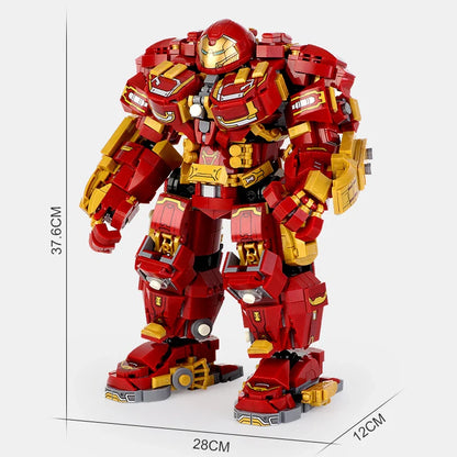 Marvel Superheroes Iron Man MOC Building Blocks Set 2000+ PCS — Creative Bricks Toy & Christmas Gift for Kids and Adults