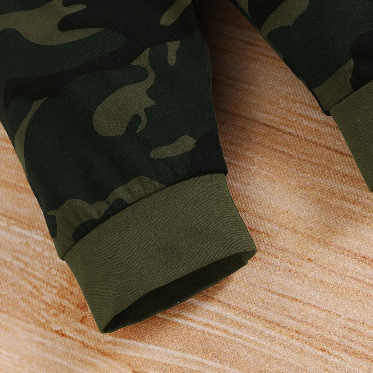 Newborn Baby Boy Summer Outfit – 3pcs Set with Letter Romper, Camouflage Pants & Hat, 0-18 Months