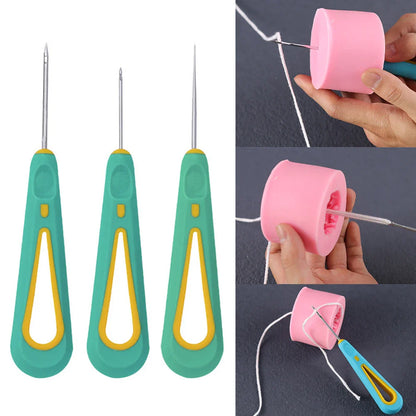 Candle Mold Punch Tool – Silicone Mould, Hand Drill Equipment, Punch Needle & Wick Tool for Candle Making Supplies