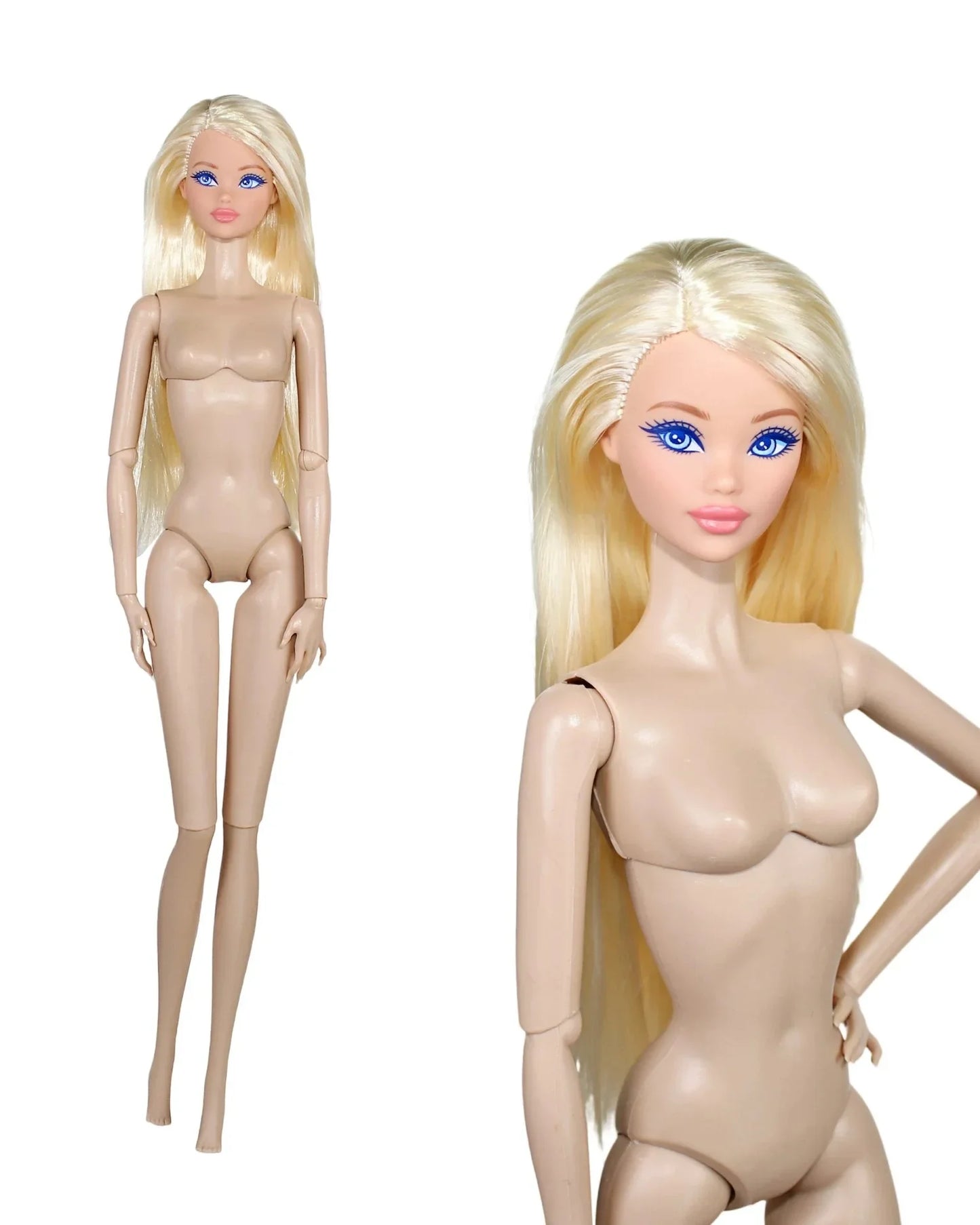 32cm Supermodel BJD Doll — Nude Fashion Princess with 12 Movable Joints, 1/6 Dress-Up Toy Limited Edition Gift