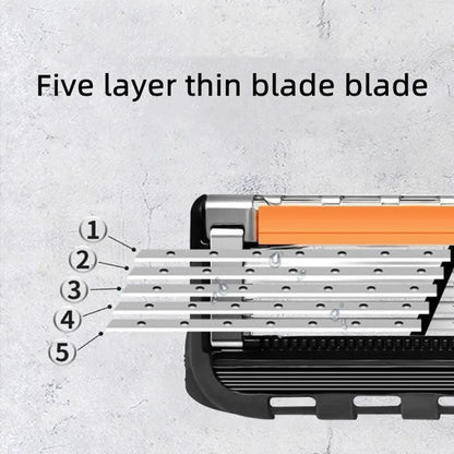 Men’s 5-Layer Fusion Razor Blade Refills – 4/12/24PCS Replacement Cartridges for Beard & Face Shaving