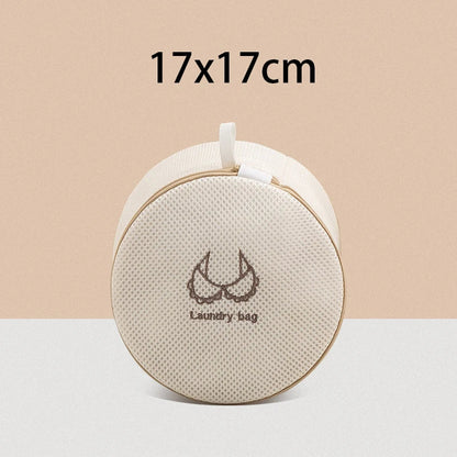 7Pcs Fine Mesh Laundry Bag Set – Embroidery Print Washing Pouches for Clothes, Household Washing Machine Bags