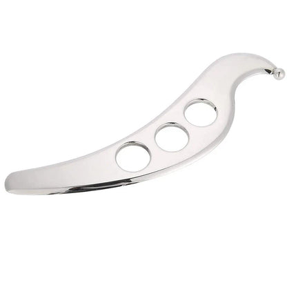 Stainless Steel Gua Sha Tool — Massage Scraping Board for Pain Relief, Myofascial Release & Physical Therapy