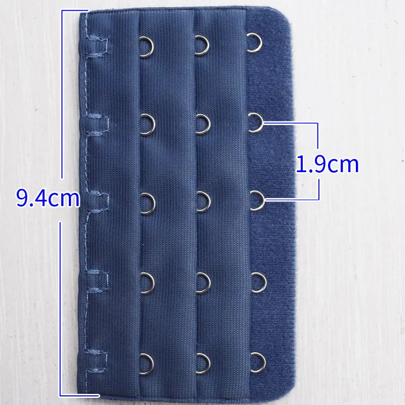 2PCS/4PCS Strap Extender Set – 3-Hook, 5-Row Adjustable Candy Color Bra Extenders for Women