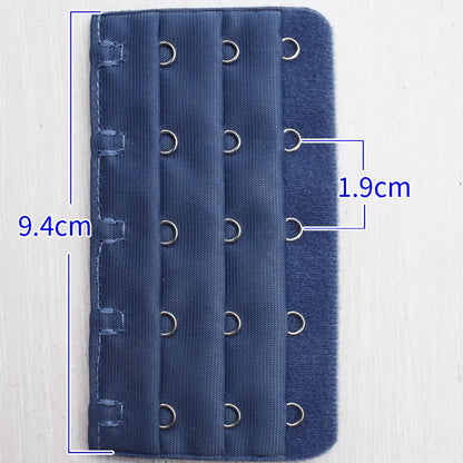 2PCS/4PCS Strap Extender Set – 3-Hook, 5-Row Adjustable Candy Color Bra Extenders for Women