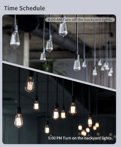 EU WiFi Smart Outdoor Power Socket — Waterproof IP44, Remote Control, Alexa & Google Assistant Compatible