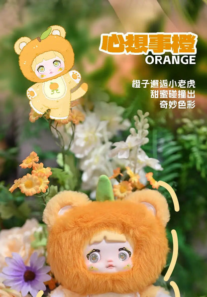 Nommi V3 Fruits Series Dream Eyes Blind Box – Plush & Vinyl Bag Pendant Toy Gift for Kids