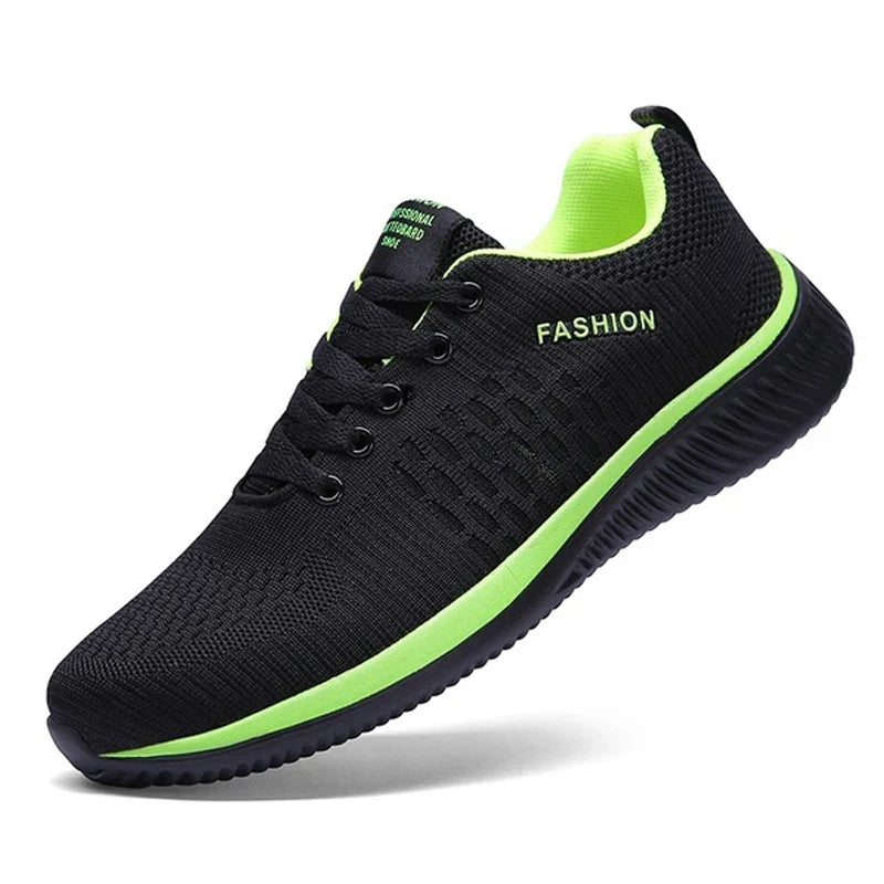Men’s Fashion Knit Running & Walking Shoes | Breathable Athletic Sneakers | Lightweight Casual Gym Footwear