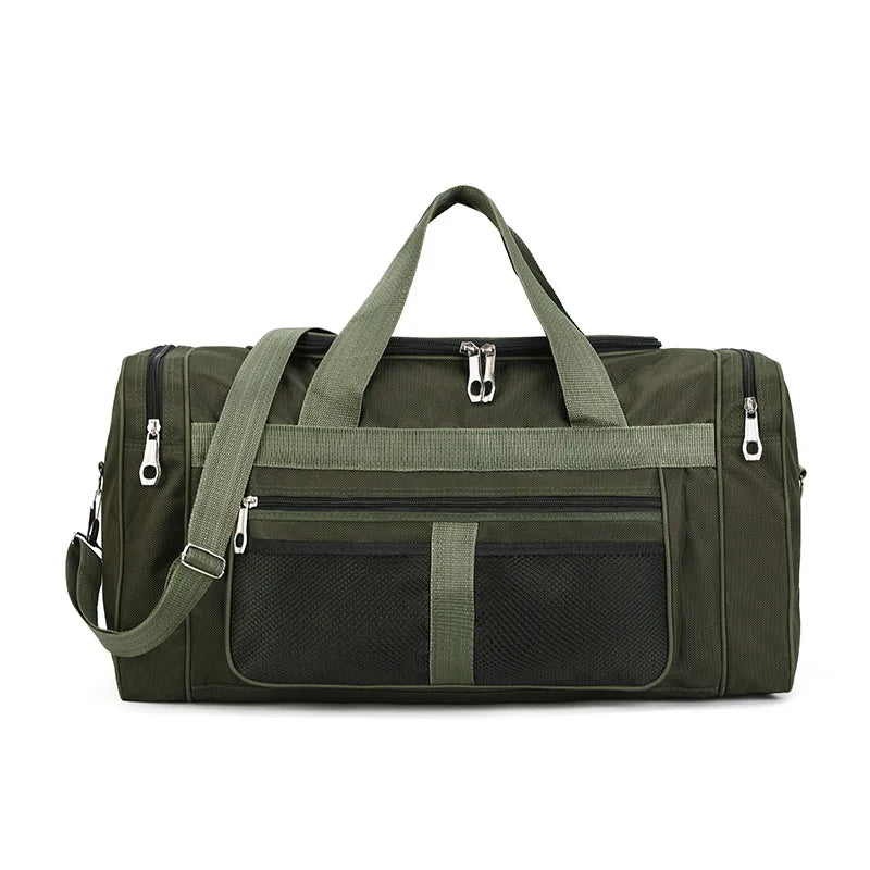 Nylon Travel Duffel Bag for Women & Men – Large Capacity Carry-On, Weekender, Gym & Overnight Sport Tote