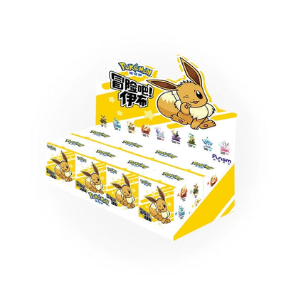 Anime Pokémon Funism Adventure Eevee Family Blind Box – Jolteon & Sylveon Action Figure Toy Gift