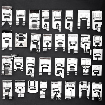 82-Piece Sewing Machine Presser Foot Set - Multifunctional Professional Accessories Kit