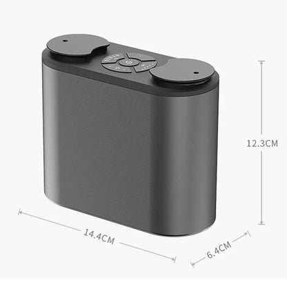 Waterless Aroma Diffuser – USB Aluminum Essential Oil Nebulizer, Aromatherapy Humidifier for Home & Hotel Use