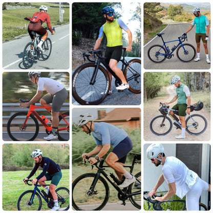 DAREVIE Men's Cycling Bib Shorts - Seamless 2.0 Pro Padded Shorts For Long Distance 500KM Rides