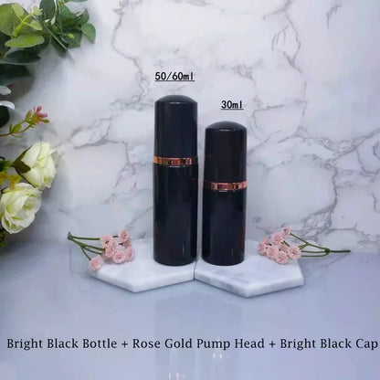 Foam Pump Bottle Set - 10Pcs Refillable Plastic Foaming Soap Dispenser for Shampoo, Travel & Toiletries