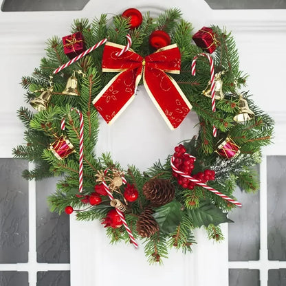 100/10pcs Christmas Candy Cane Ornaments – Plastic Twisted Hanging Decorations for Tree & Party Favors