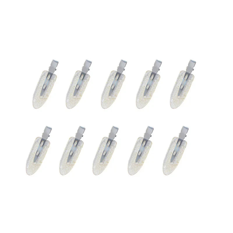 10PCS No Crease Hair Clips Set – Basic Hairpins for Women & Girls, No Bend, Styling & Makeup Accessories