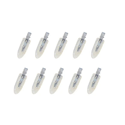 10PCS No Crease Hair Clips Set – Basic Hairpins for Women & Girls, No Bend, Styling & Makeup Accessories