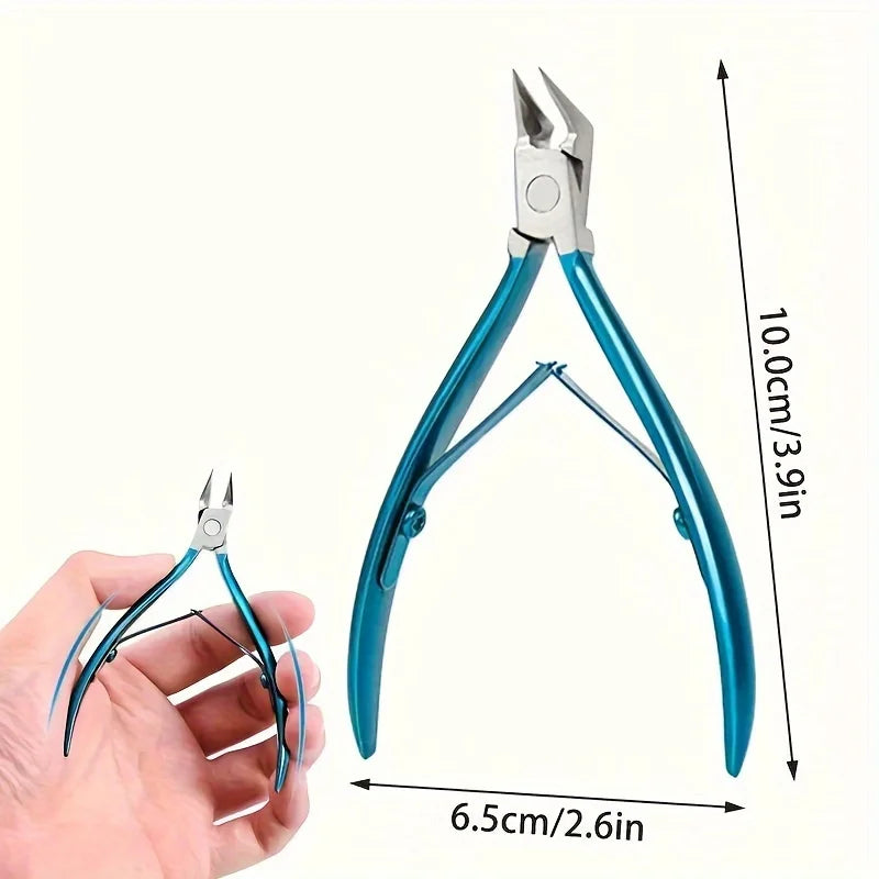 Ingrown Toenail Clippers Stainless Steel Straight Blade Toe Nail Clippers for Thick Nails Seniors