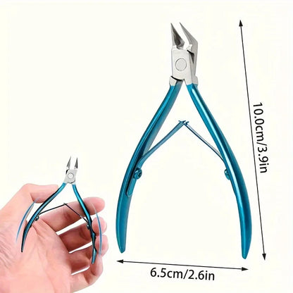 Ingrown Toenail Clippers Stainless Steel Straight Blade Toe Nail Clippers for Thick Nails Seniors
