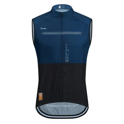 Raudax Men's Sleeveless Cycling Vest – Mesh Ciclismo Undershirt, Windproof Gilet for Cycling & Motorcycle