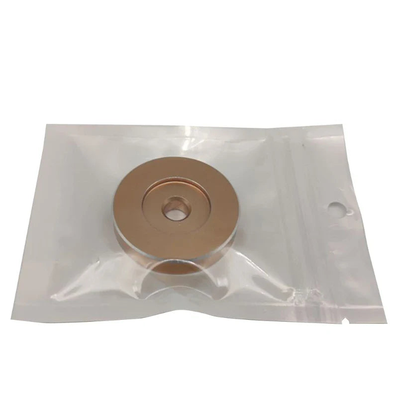 45 RPM Aluminum Adapter — Dome 7-Inch Vinyl Record Converter for All Turntables