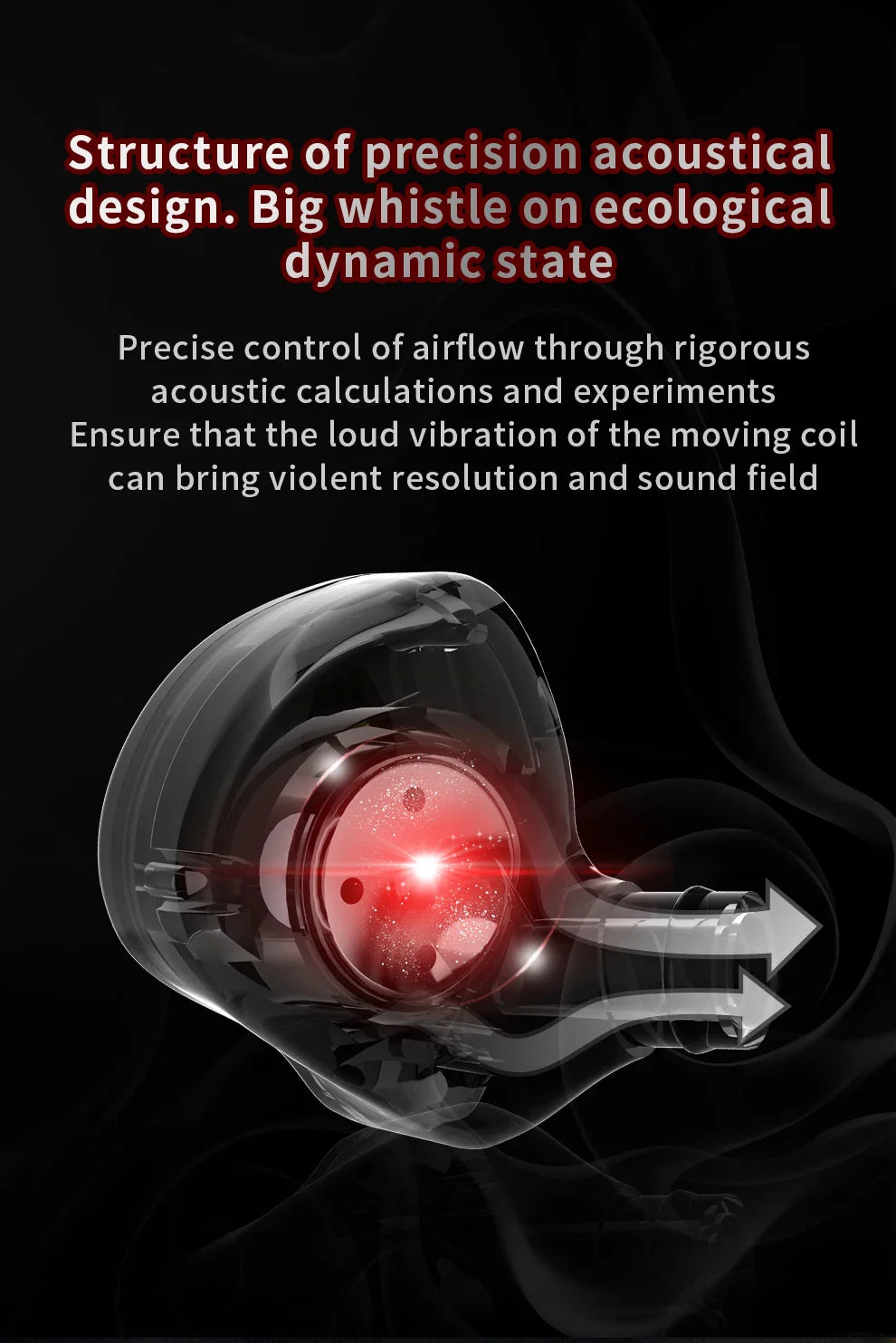 QKZ AK6 In-Ear Earphones - 6 Dynamic Drivers, Stereo Headphones with Mic, Sports HIFI Subwoofer Monitor Earbuds