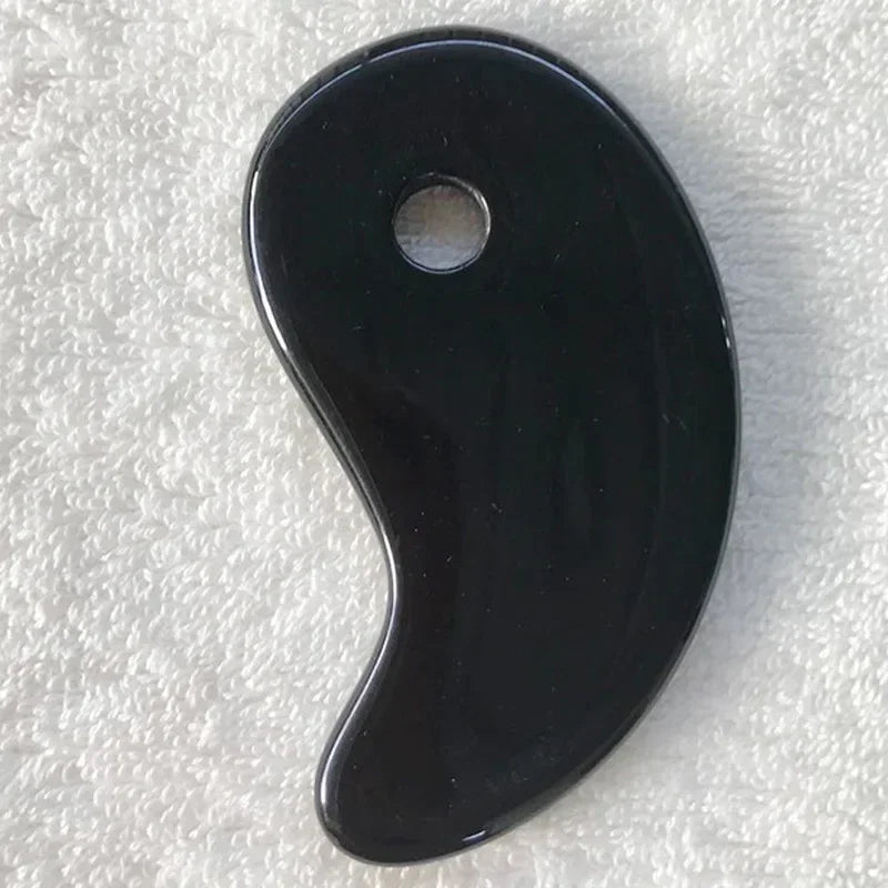 Heart Shape Beeswax Gua Sha Massage Tool – SPA Scraping Face Massager & Acupuncture Guasha Board