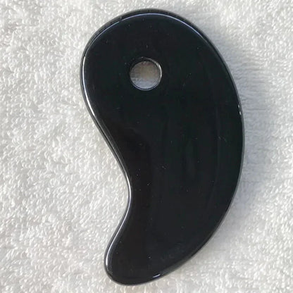 Heart Shape Beeswax Gua Sha Massage Tool – SPA Scraping Face Massager & Acupuncture Guasha Board