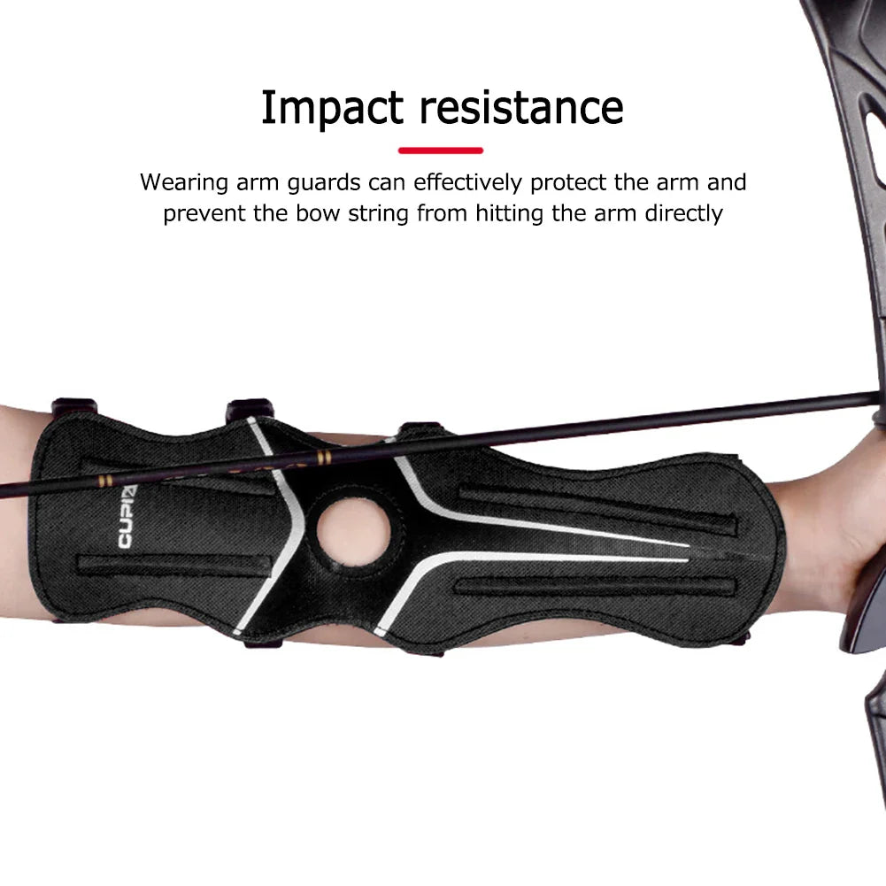 30cm/22cm Archery Arm Guard – Bow & Arrow Forearm Protector for Hunting and Outdoor Practice
