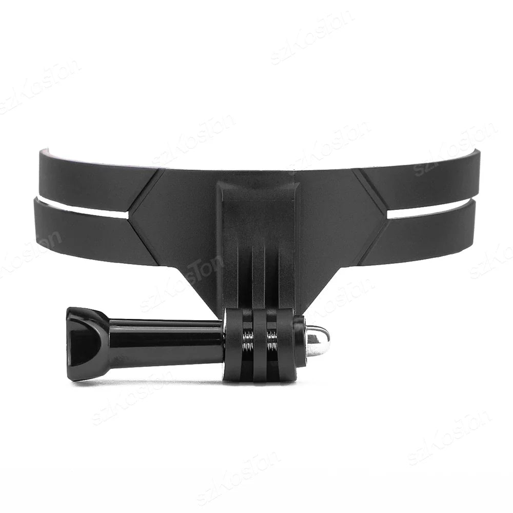 Motorcycle Helmet Chin Mount for Action Cameras – Full Face Holder for GoPro 13–8 & DJI Action 5/4
