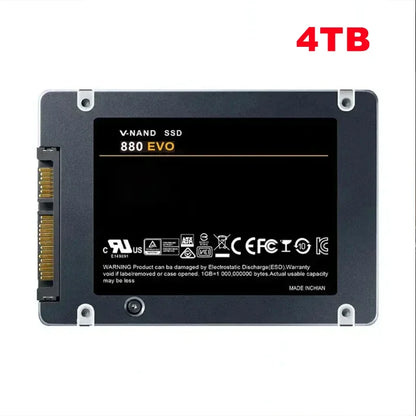 Lenovo 880 EVO SSD 1TB/2TB/4TB – Internal Solid State Drive SATA 3.0 for Laptop, Desktop, PC, PS4 & PS5