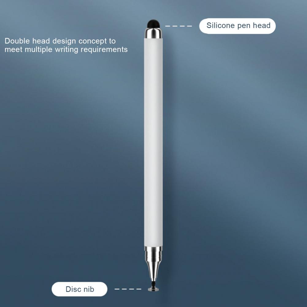2-in-1 Universal Tablet Stylus Pen – High Sensitivity Double-Headed with Replaceable Nib for Smartphone & Drawing