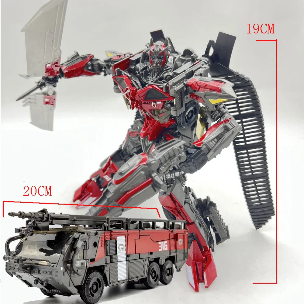 Baiwei Shockwave Transformation Toys – Sentinel Prime TW1024, Ironhide TW1026 & Bumblebee TW1025 Robot Figures TW1028/TW1030